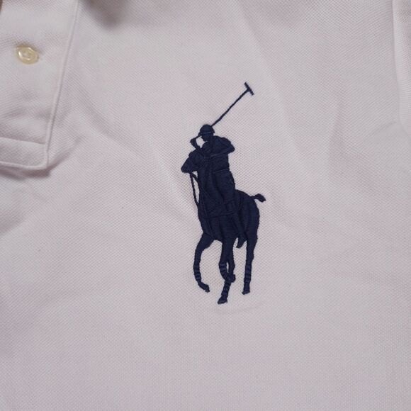 Polo Ralph Lauren Polo Shirt Mens XL White Big Pony 3 Sleeve Patch Embroidered - Picture 3 of 10